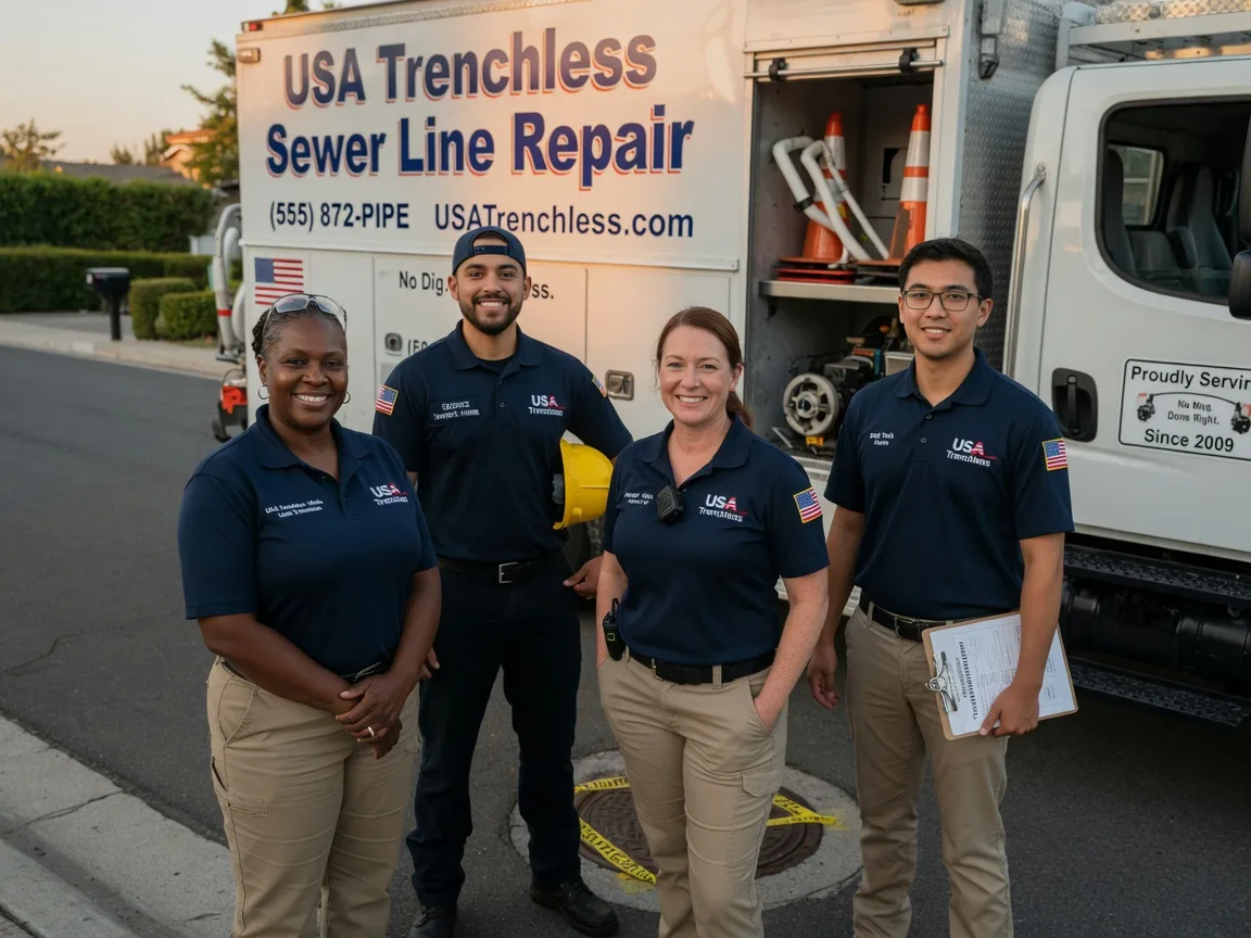 Sewer Line Repair company in Skidmore, TX